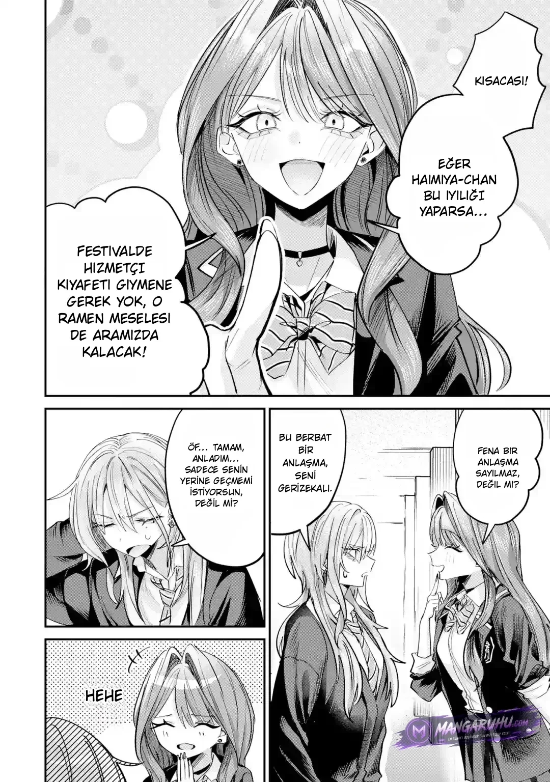 Haimiya-Senpai is Scary But Cute - Bölüm 27 - Sayfa 14
