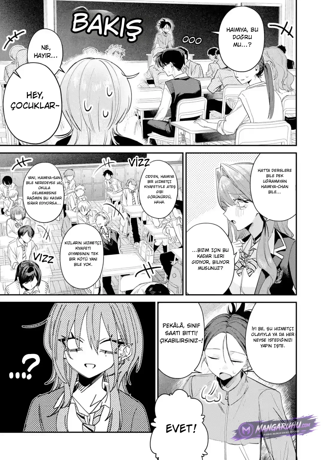 Haimiya-Senpai is Scary But Cute - Bölüm 27 - Sayfa 5
