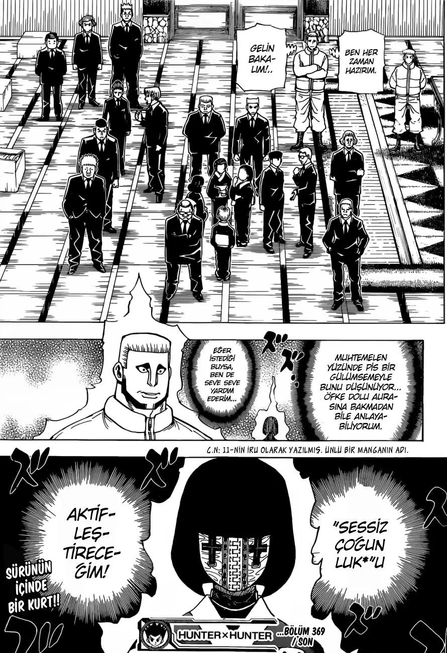Hunter x Hunter - Bölüm 369 - Sayfa 19