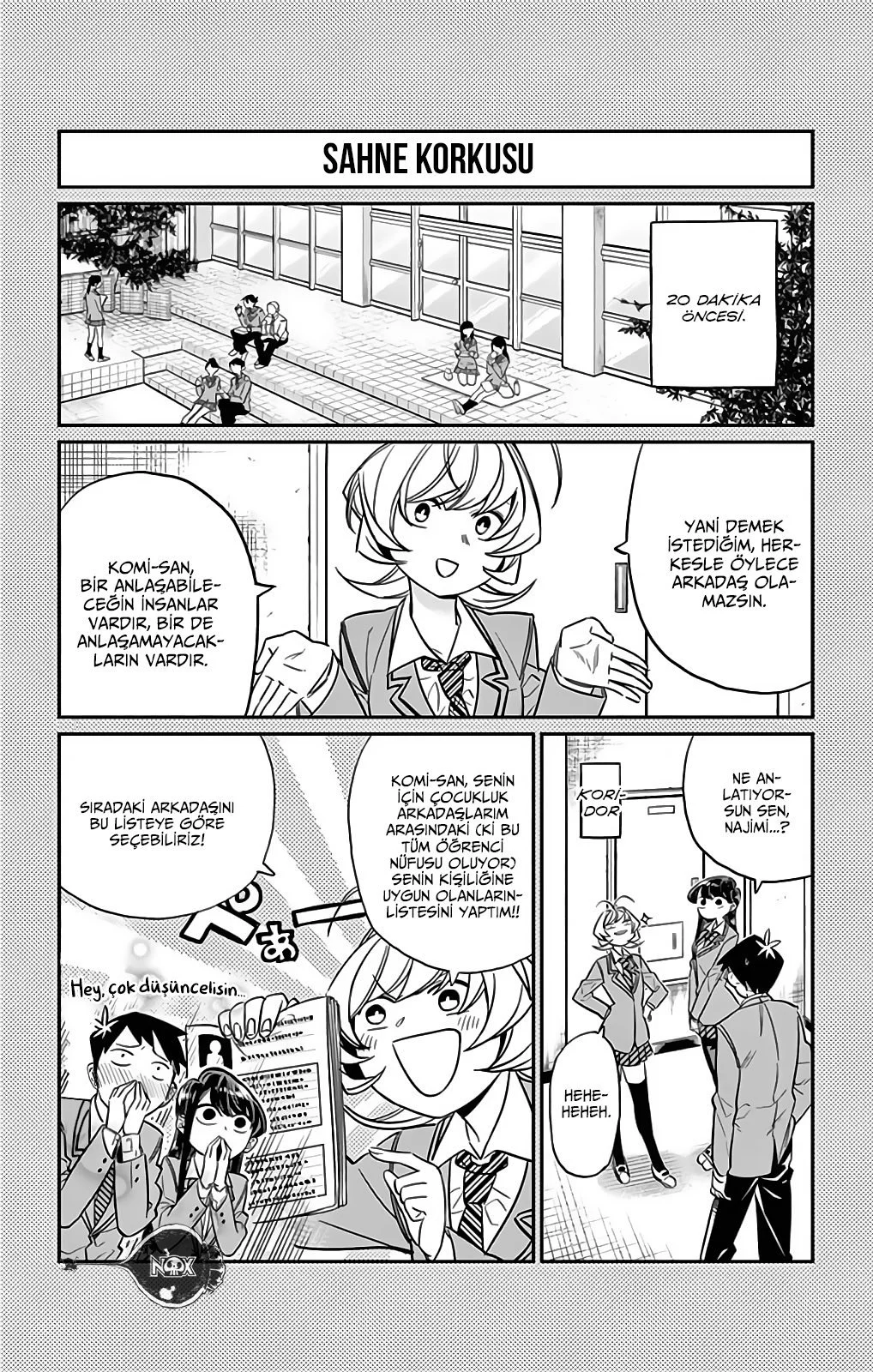 Komi Can't Communicate - Bölüm 14 - Sayfa 12