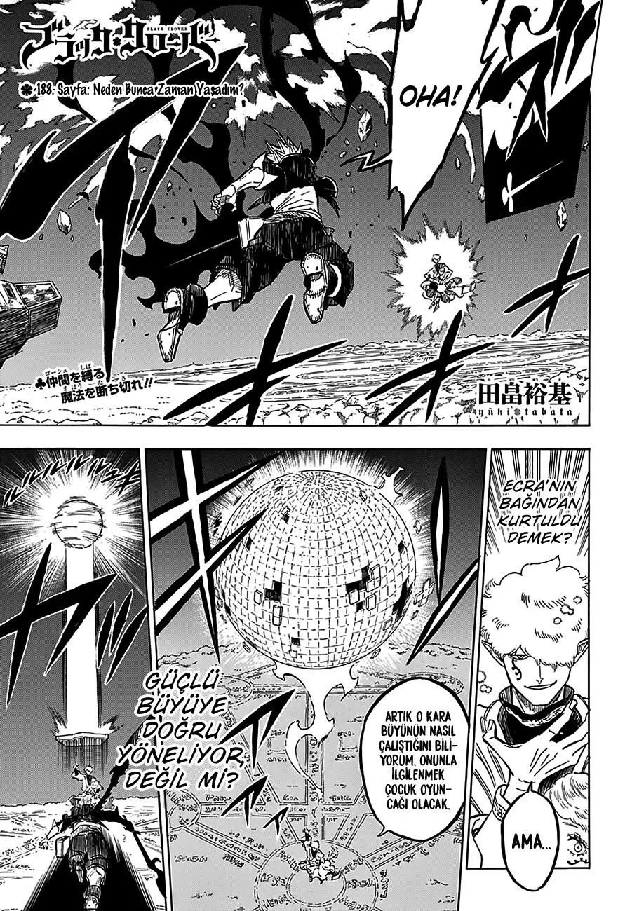 Black Clover - Bölüm 188 - Sayfa 4