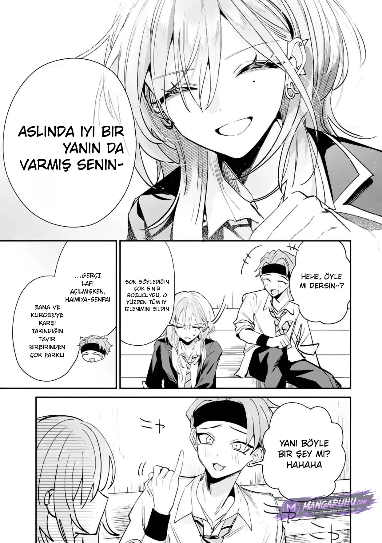 Haimiya-Senpai is Scary But Cute - Bölüm 17 - Sayfa 13