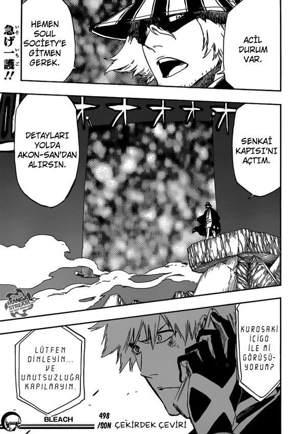 Bleach - Bölüm 498 - Sayfa 18