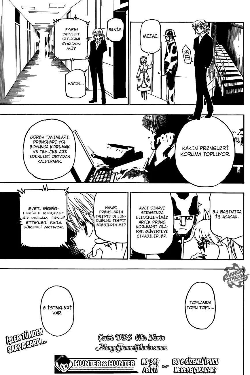 Hunter x Hunter - Bölüm 349 - Sayfa 19