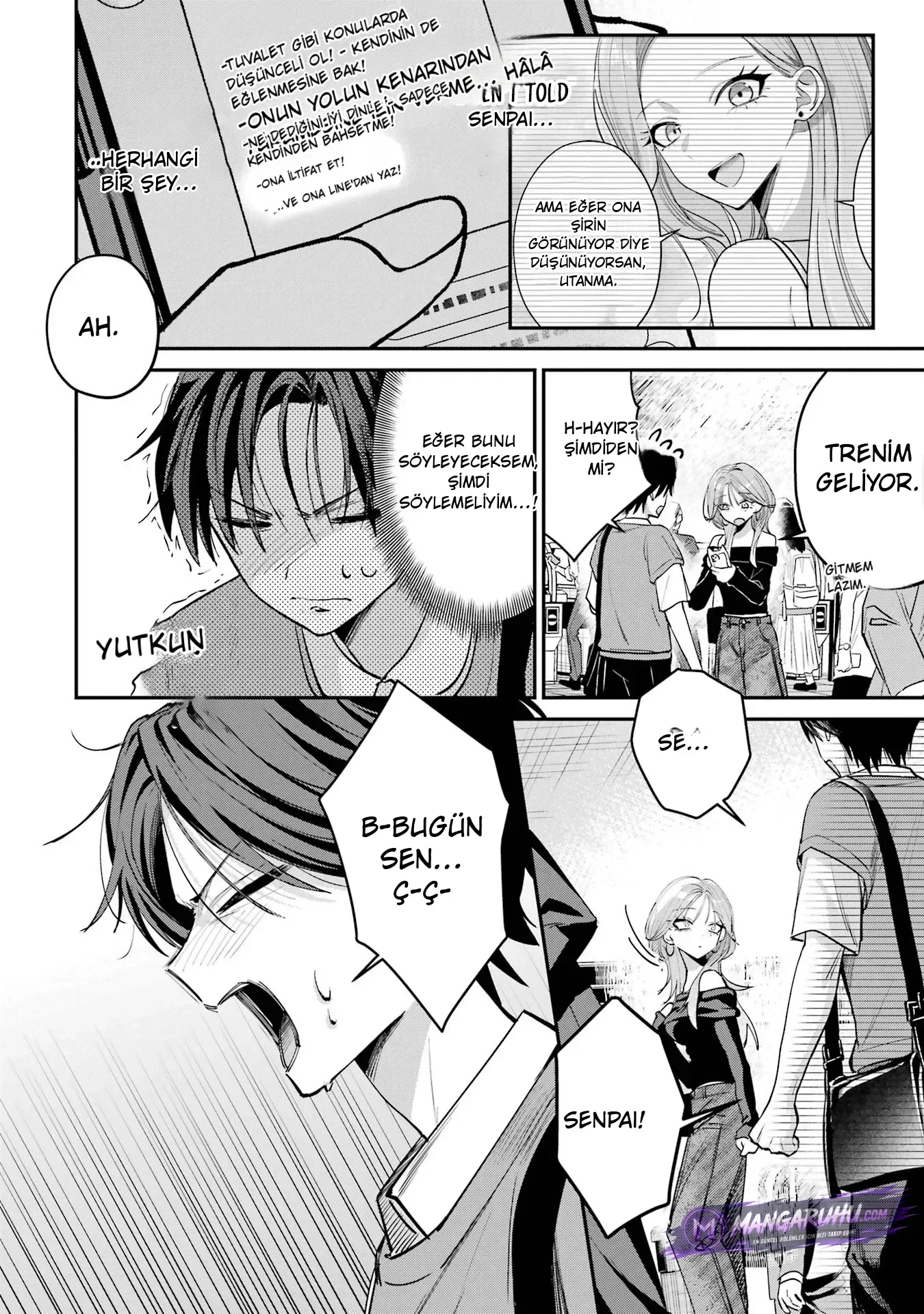 Haimiya-Senpai is Scary But Cute - Bölüm 13 - Sayfa 6
