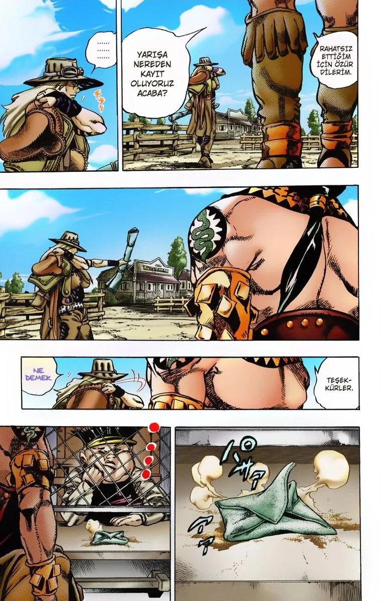 JoJo's Bizarre Adventure Part 7: Steel Ball Run - Bölüm 4 - Sayfa 13