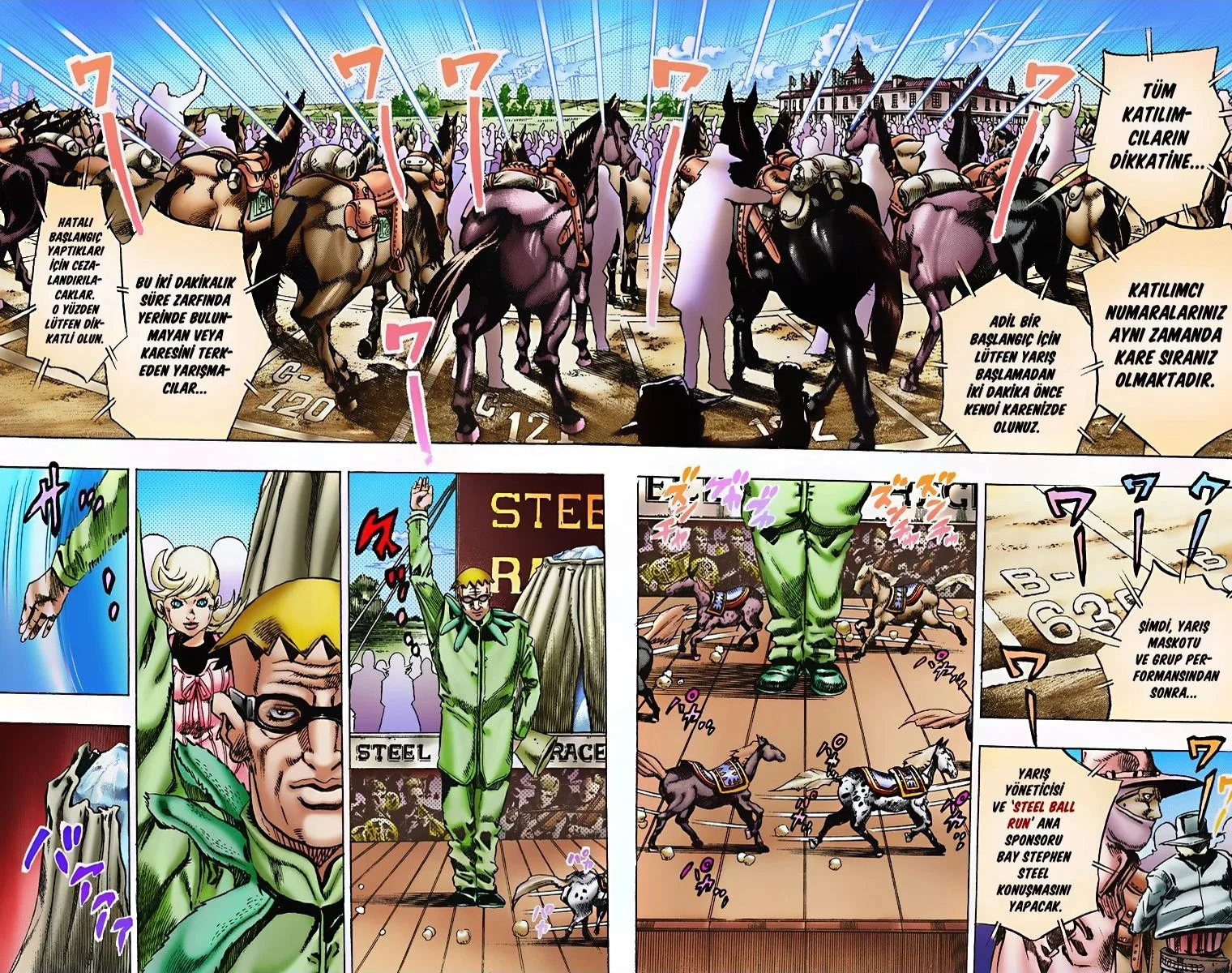 JoJo's Bizarre Adventure Part 7: Steel Ball Run - Bölüm 4 - Sayfa 18