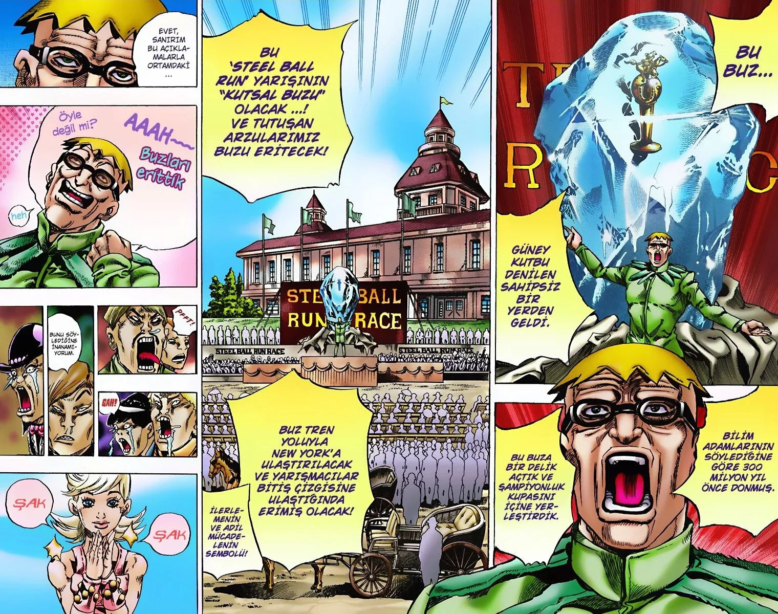 JoJo's Bizarre Adventure Part 7: Steel Ball Run - Bölüm 4 - Sayfa 19