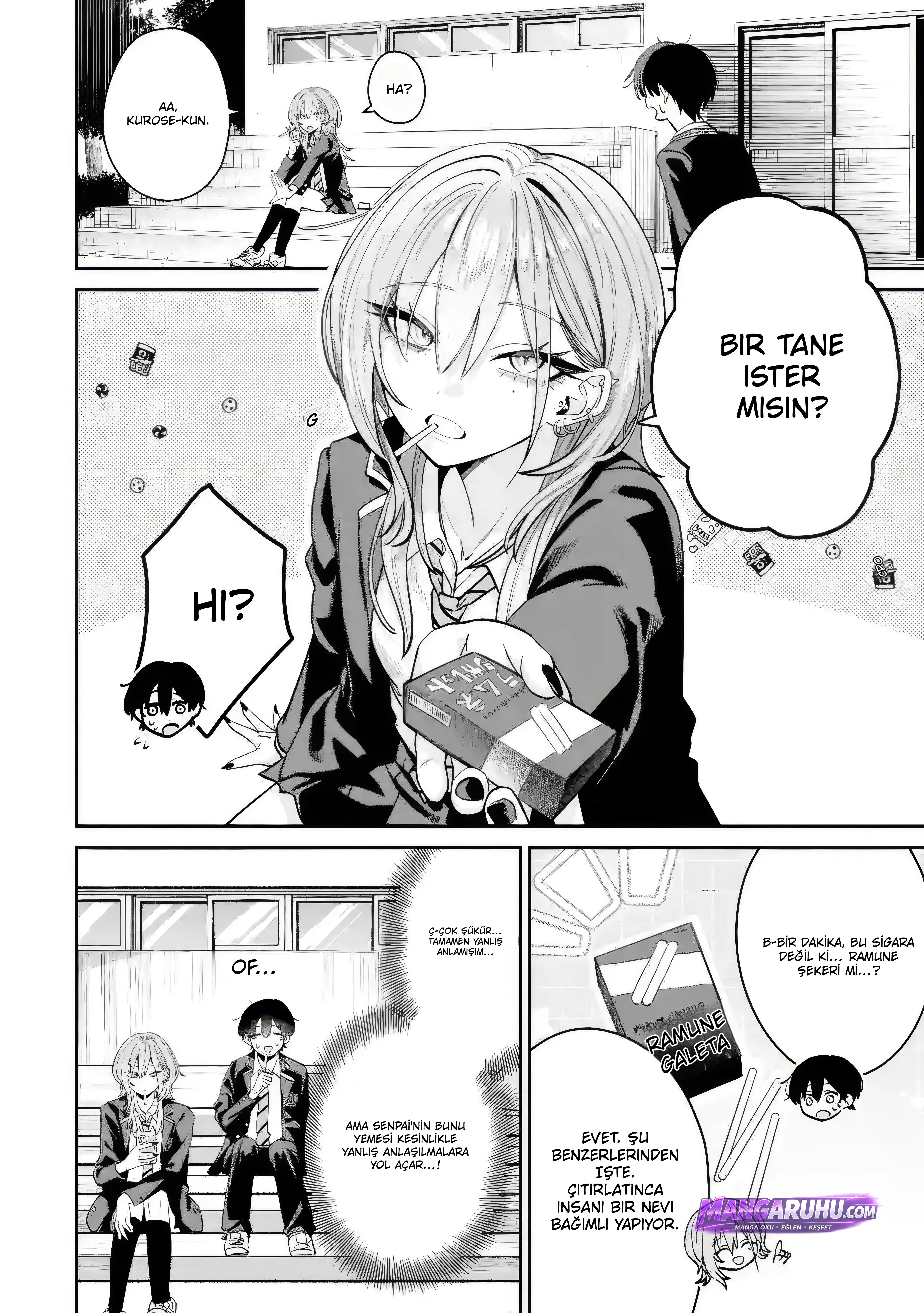 Haimiya-Senpai is Scary But Cute - Bölüm 8 - Sayfa 4