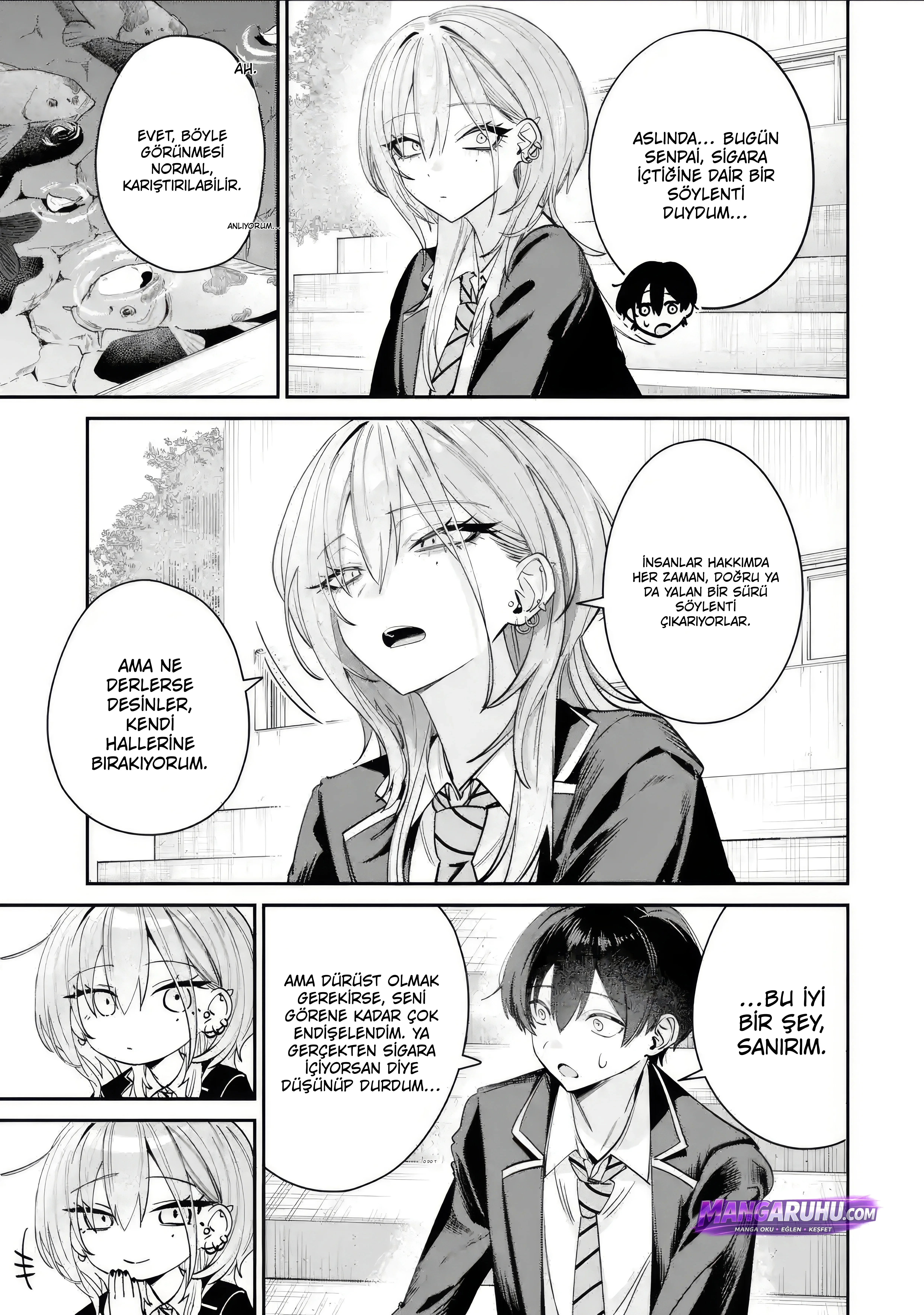 Haimiya-Senpai is Scary But Cute - Bölüm 8 - Sayfa 5