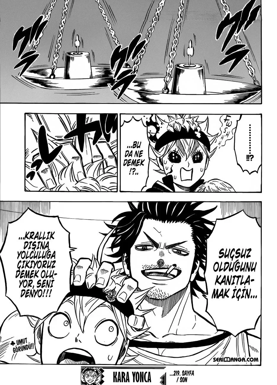 Black Clover - Bölüm 219 - Sayfa 14