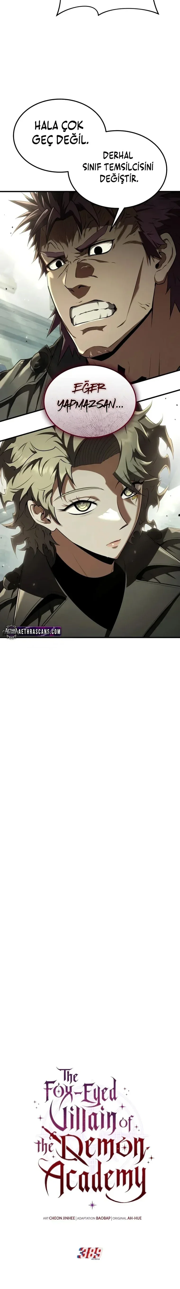 The Fox-Eyed Villain of the Demon Academy - Bölüm 23 - Sayfa 8