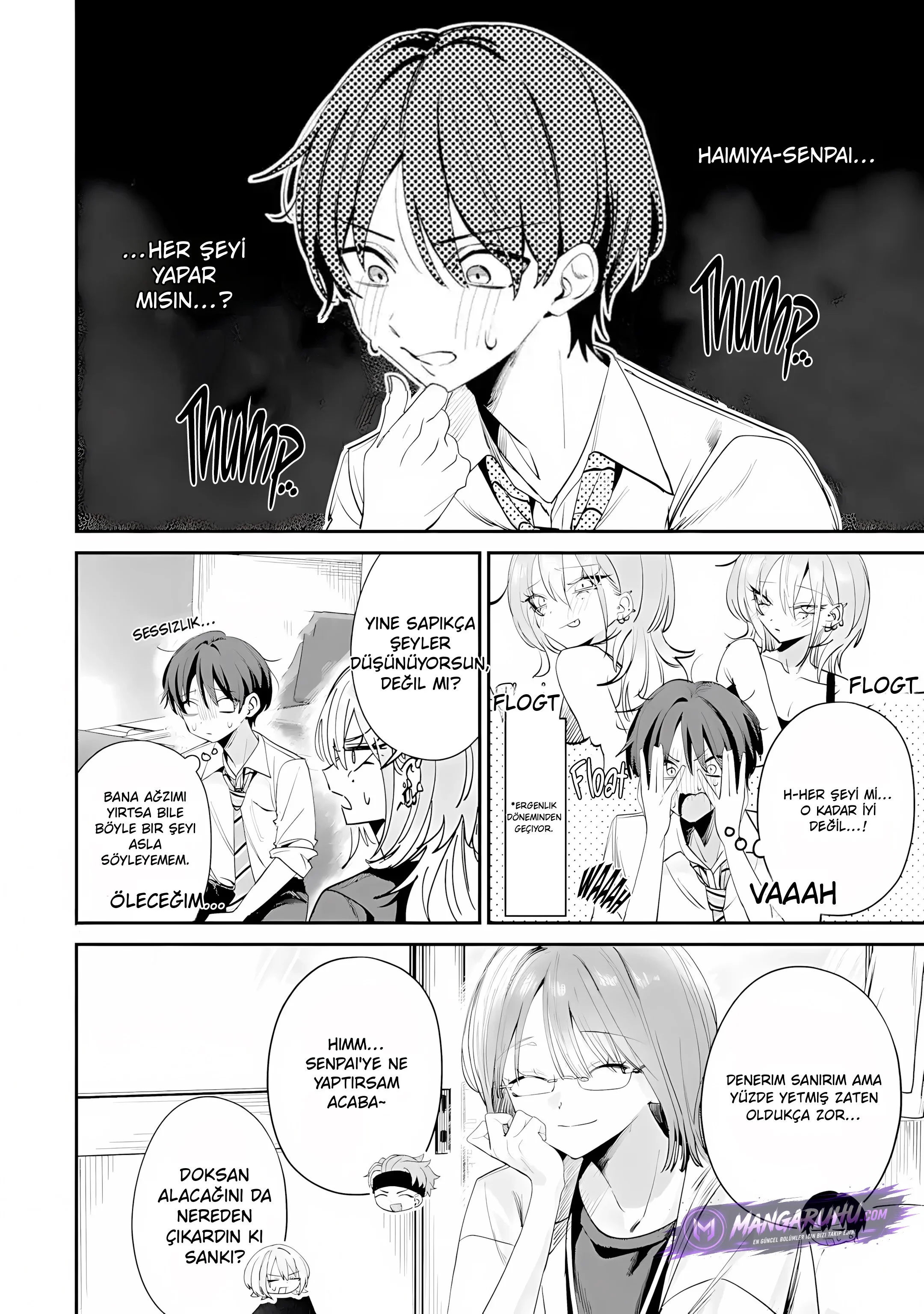 Haimiya-Senpai is Scary But Cute - Bölüm 26 - Sayfa 4