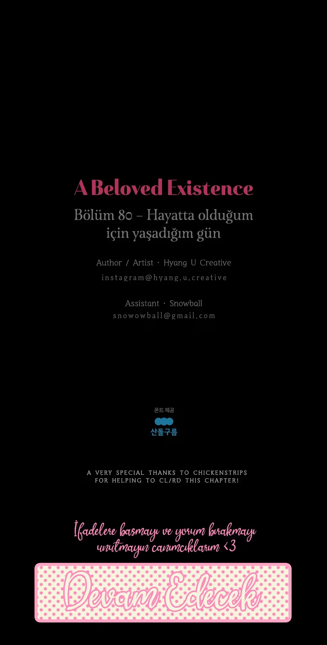A Beloved Existence - Bölüm 80 - Sayfa 37