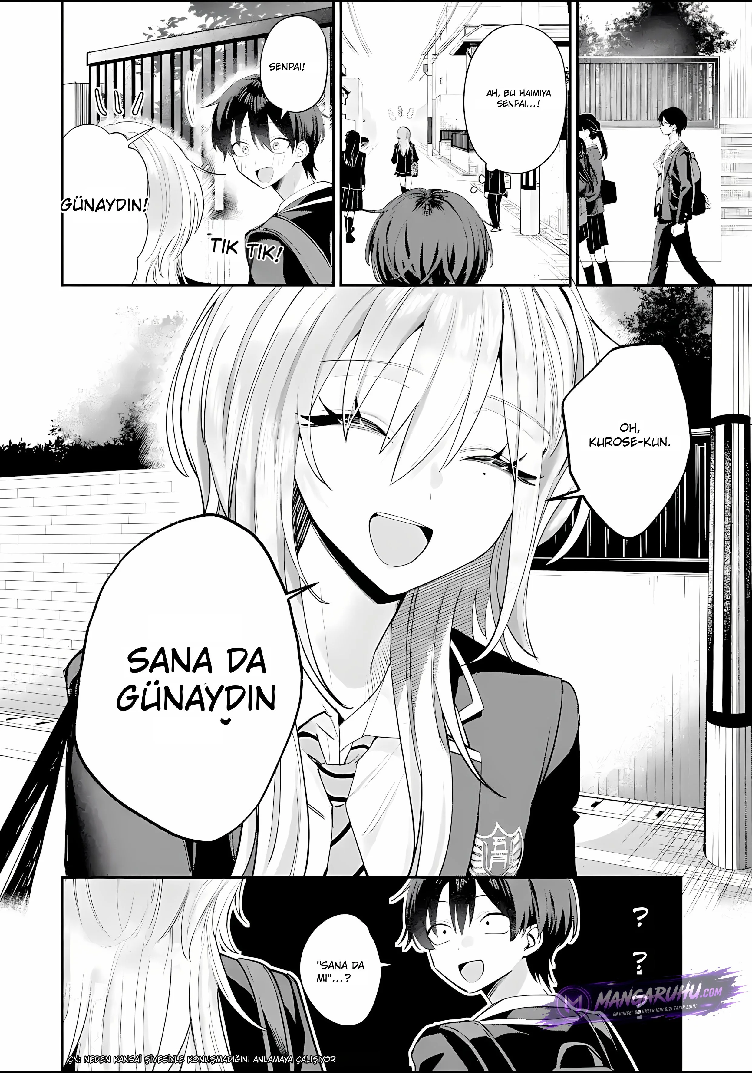 Haimiya-Senpai is Scary But Cute - Bölüm 18 - Sayfa 6
