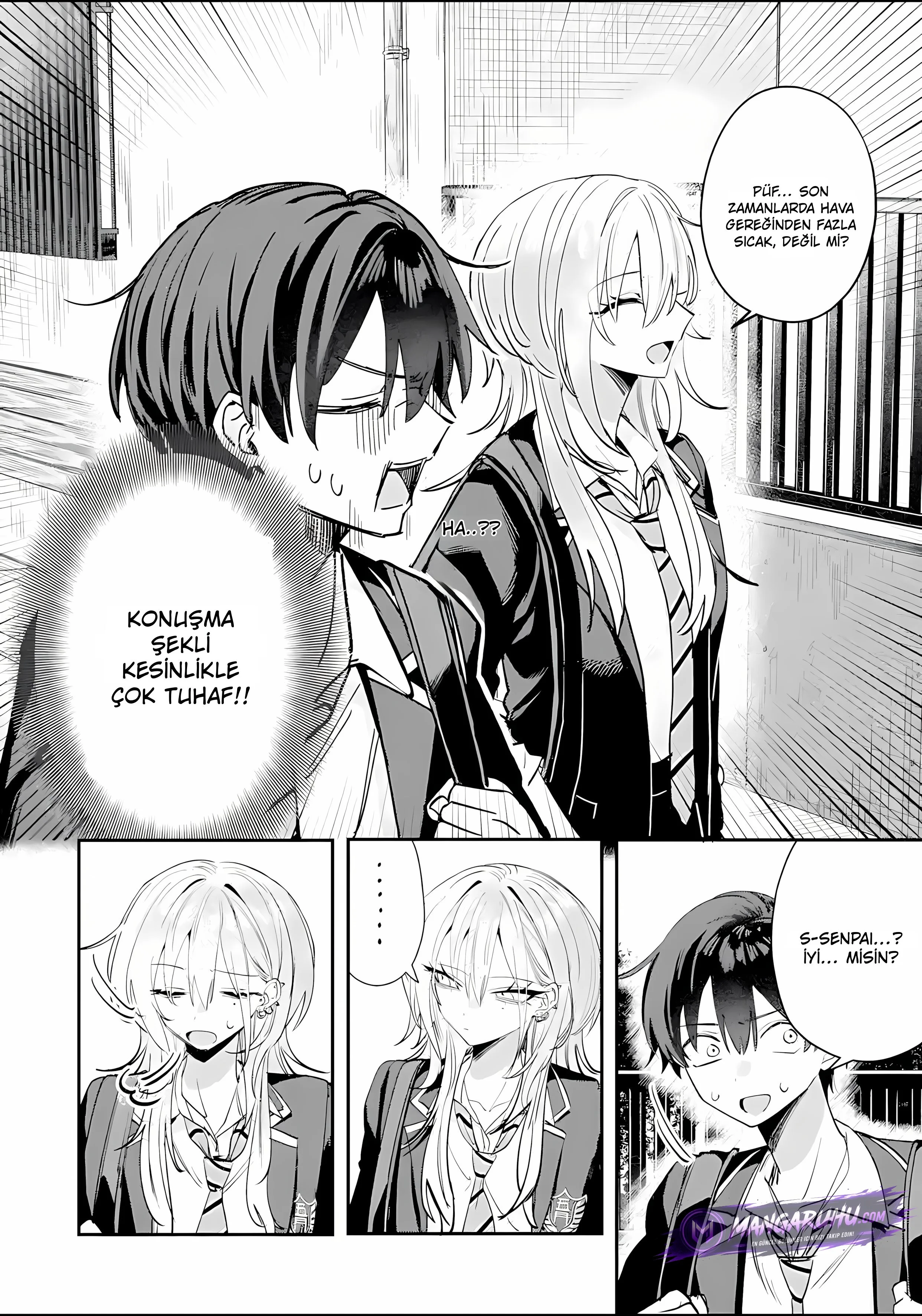Haimiya-Senpai is Scary But Cute - Bölüm 18 - Sayfa 8