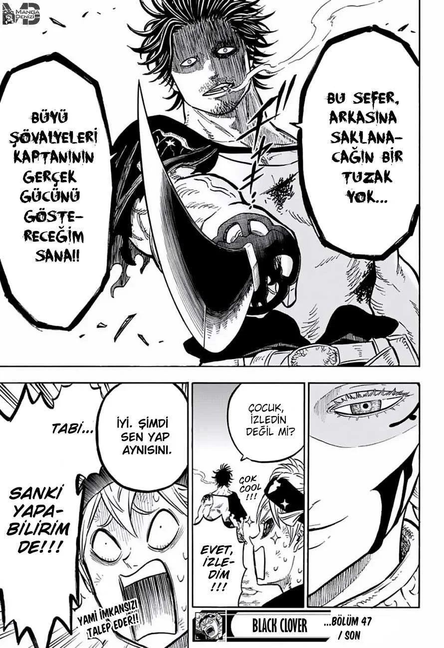 Black Clover - Bölüm 47 - Sayfa 18