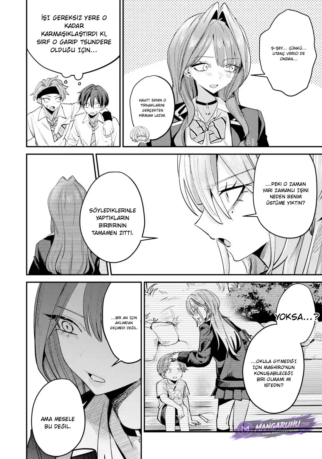 Haimiya-Senpai is Scary But Cute - Bölüm 32 - Sayfa 16