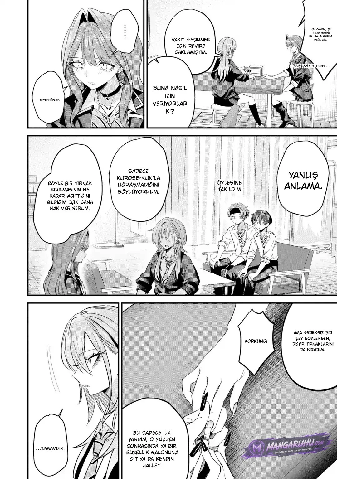 Haimiya-Senpai is Scary But Cute - Bölüm 32 - Sayfa 6