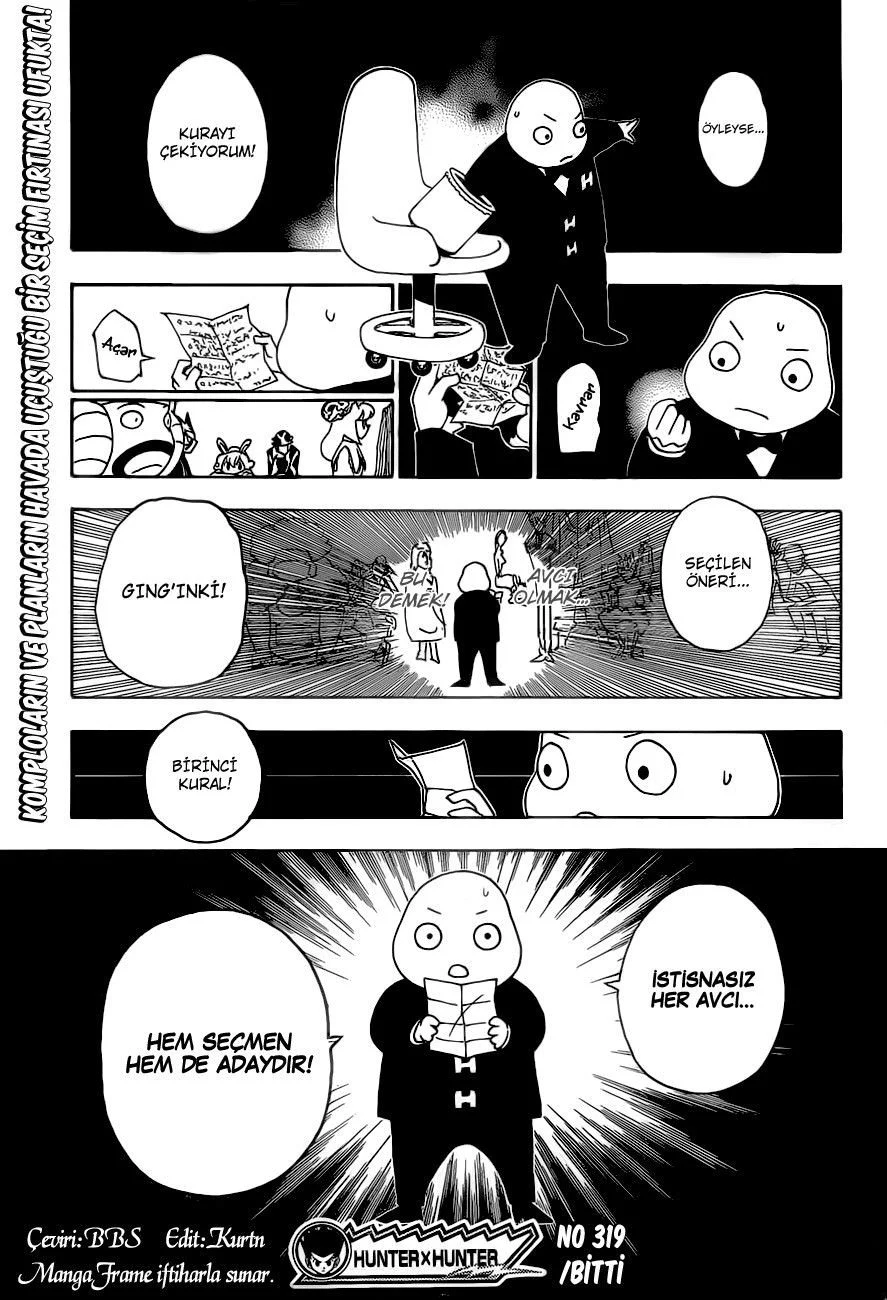 Hunter x Hunter - Bölüm 319 - Sayfa 18