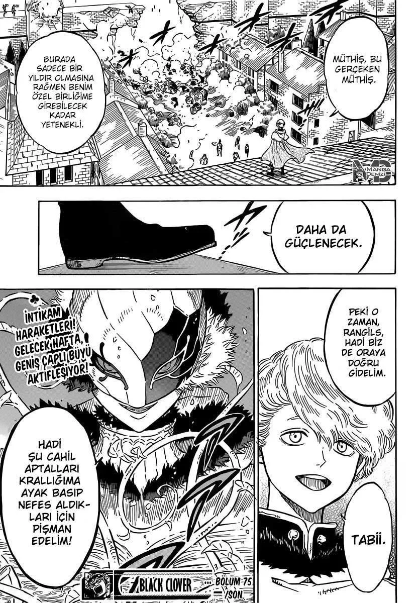 Black Clover - Bölüm 75 - Sayfa 16