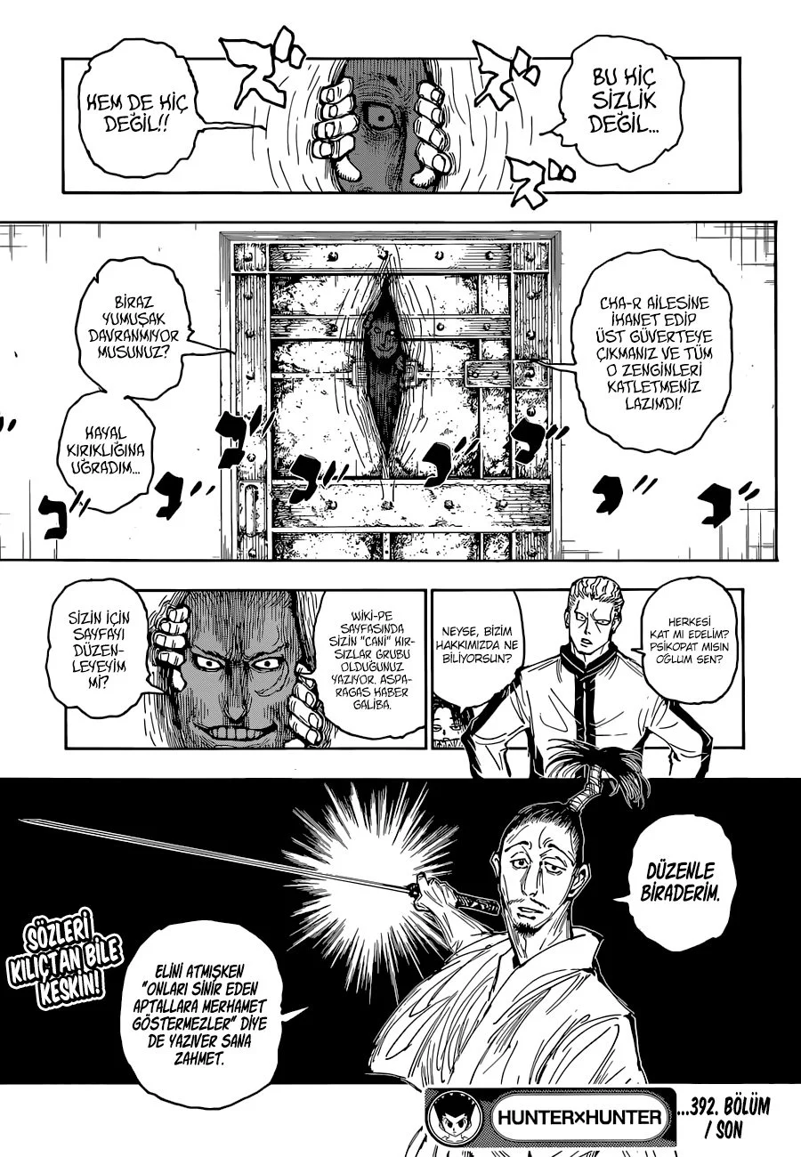 Hunter x Hunter - Bölüm 392 - Sayfa 20