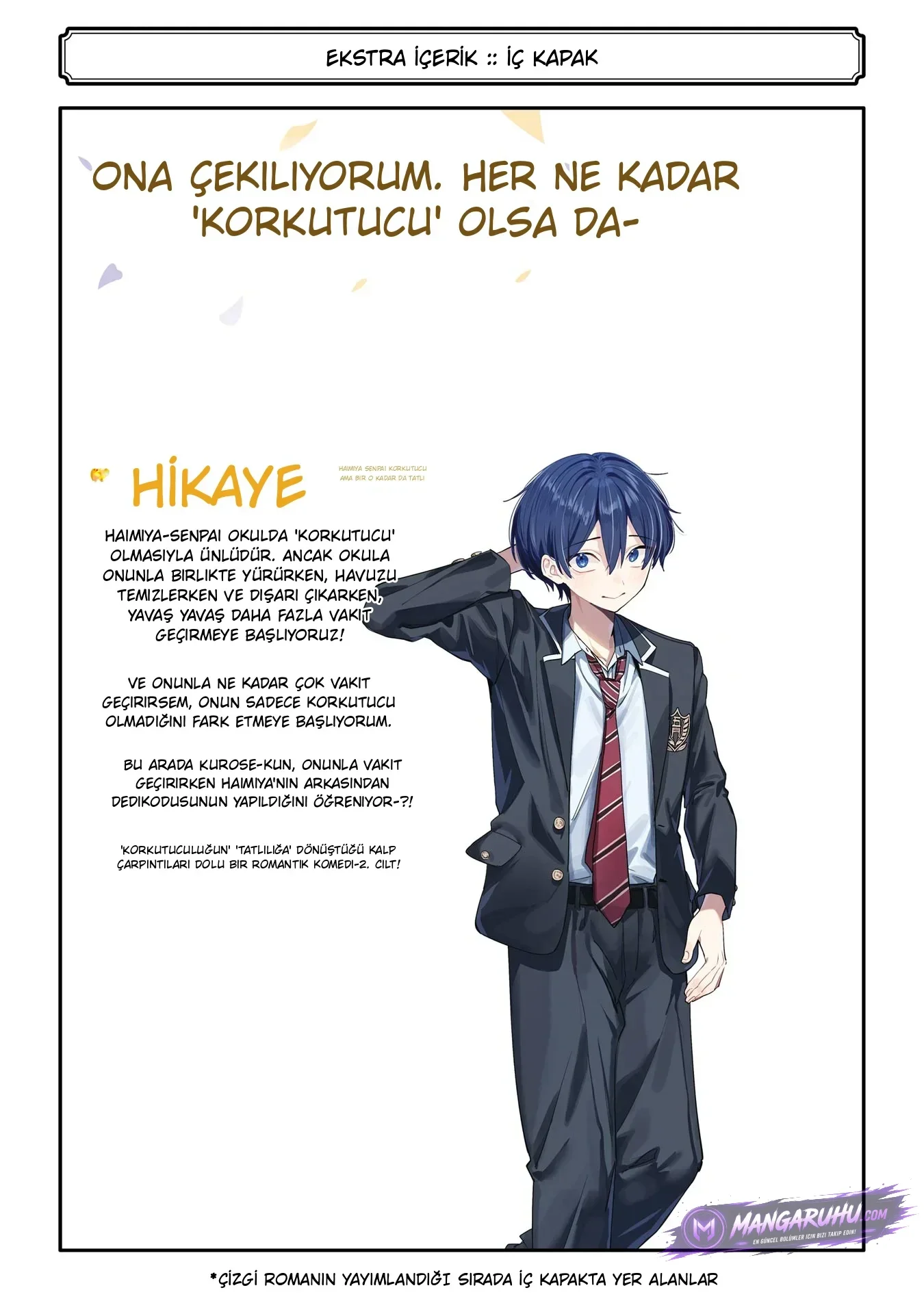 Haimiya-Senpai is Scary But Cute - Bölüm 25.5 - Sayfa 13