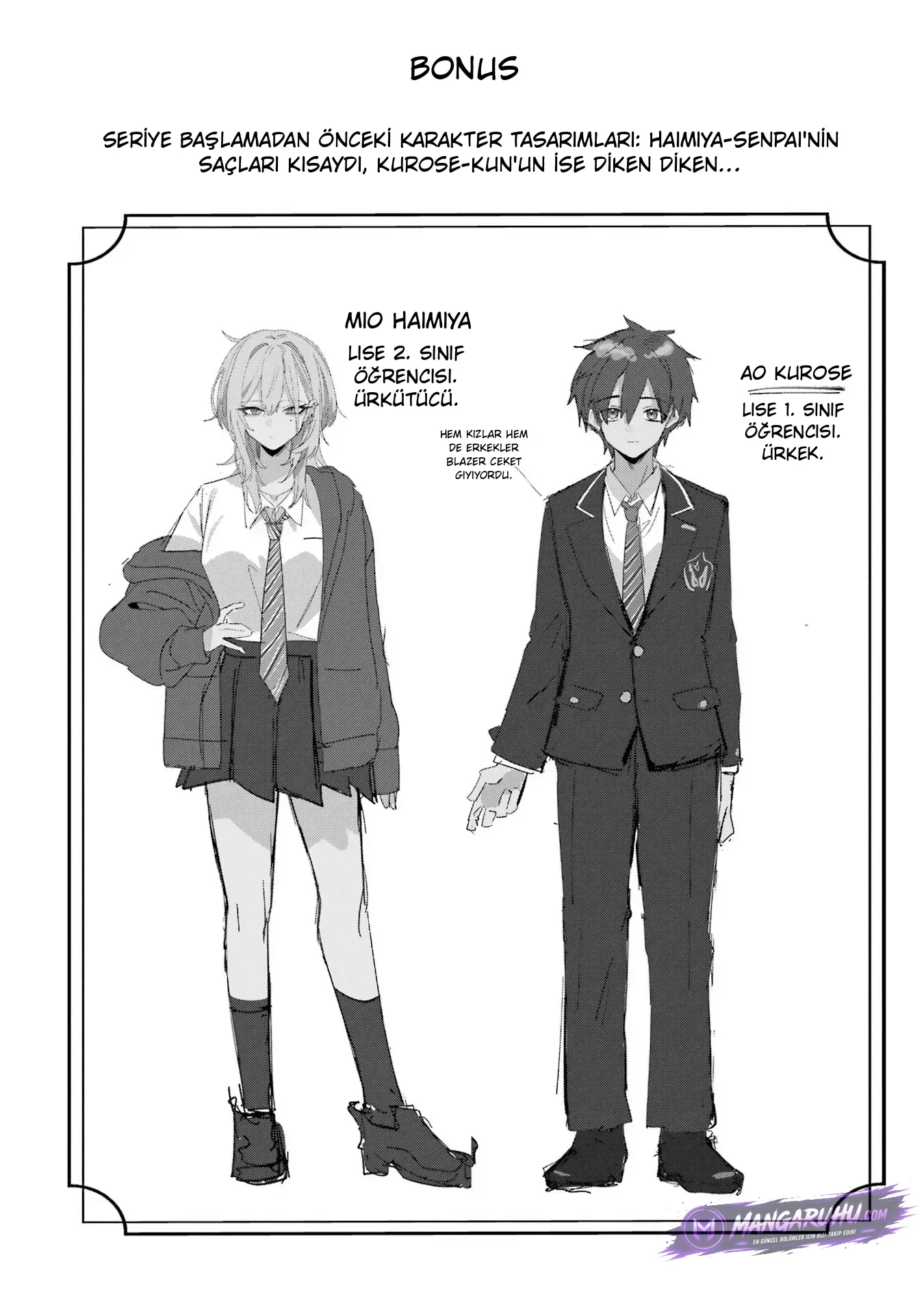 Haimiya-Senpai is Scary But Cute - Bölüm 25.5 - Sayfa 5