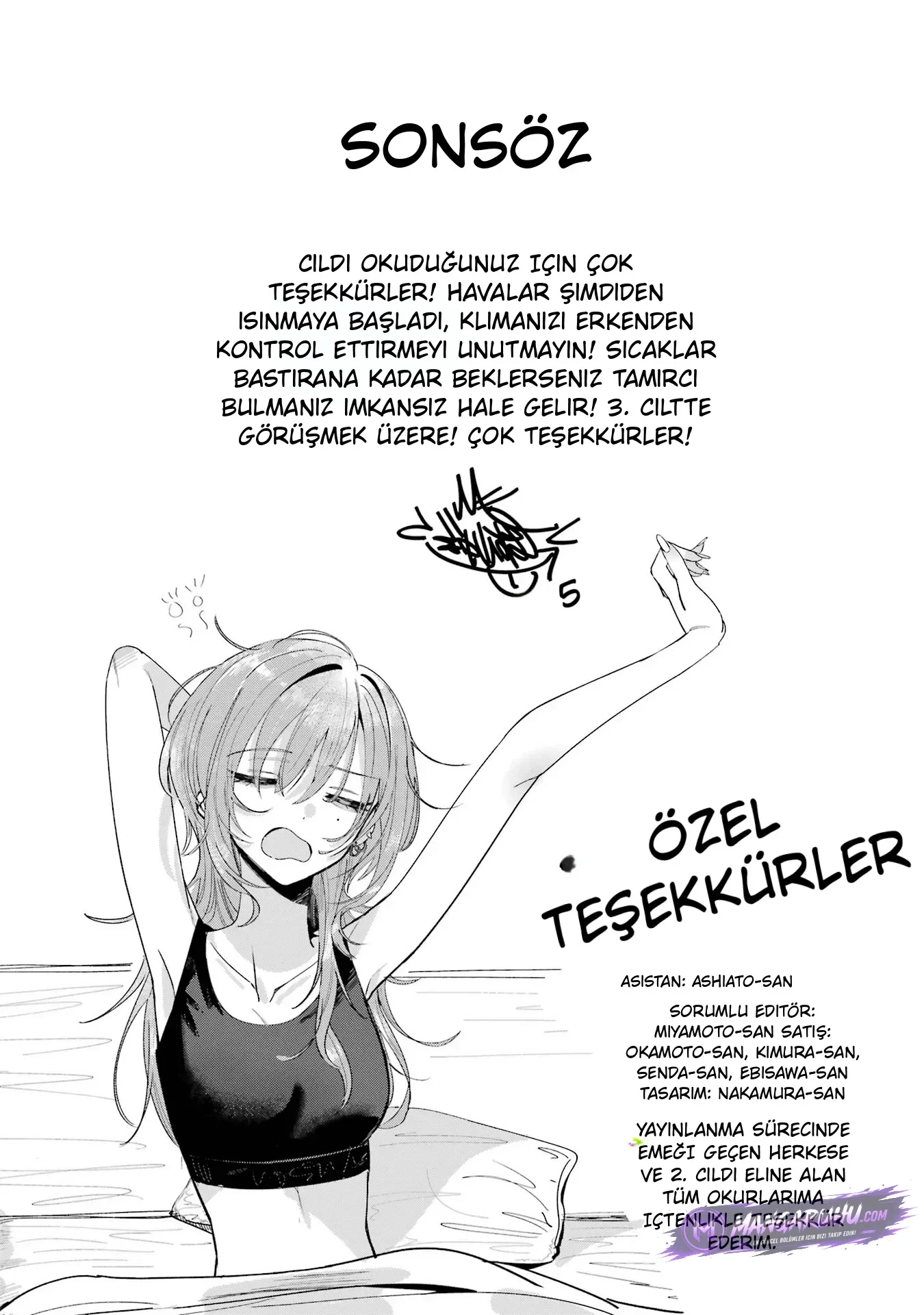Haimiya-Senpai is Scary But Cute - Bölüm 25.5 - Sayfa 8