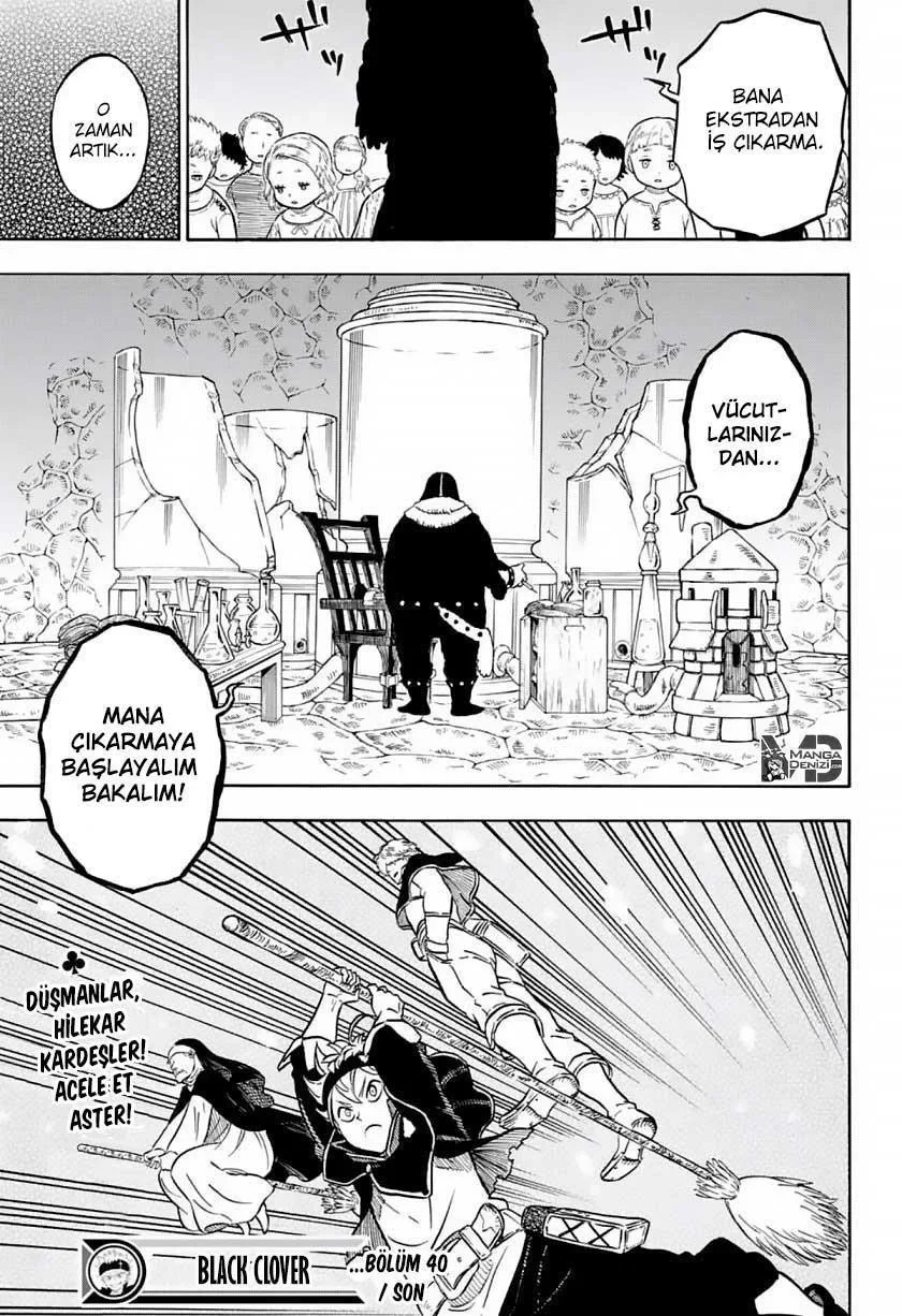 Black Clover - Bölüm 40 - Sayfa 19