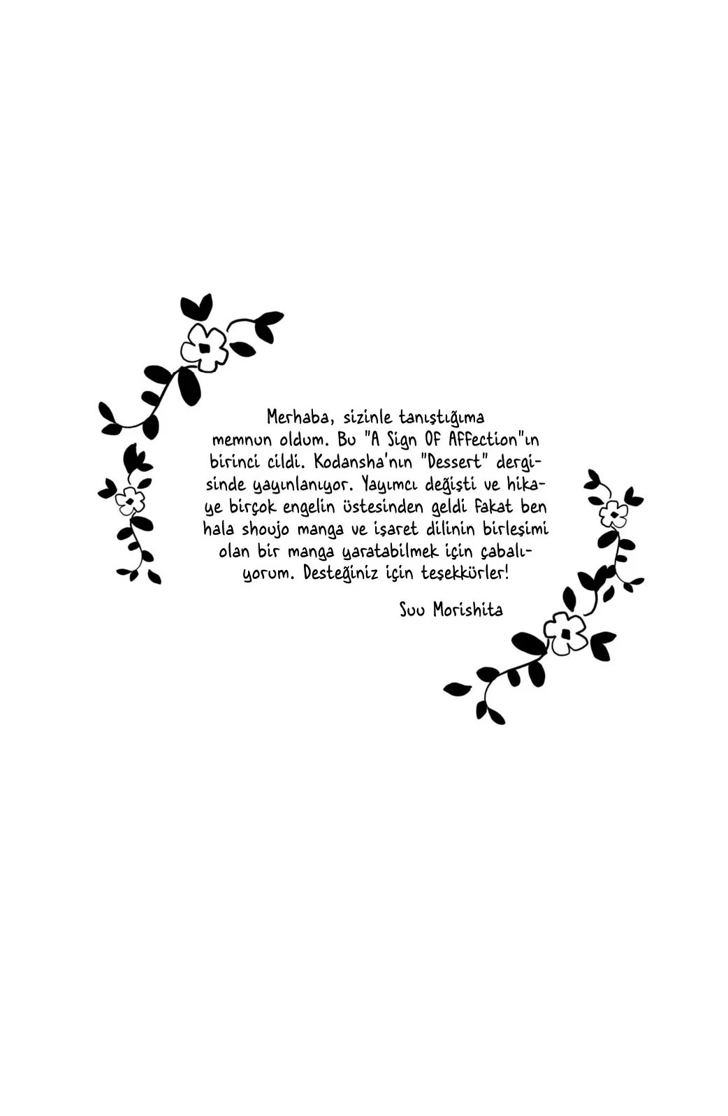 A Sign of Affection - Bölüm 1 - Sayfa 5