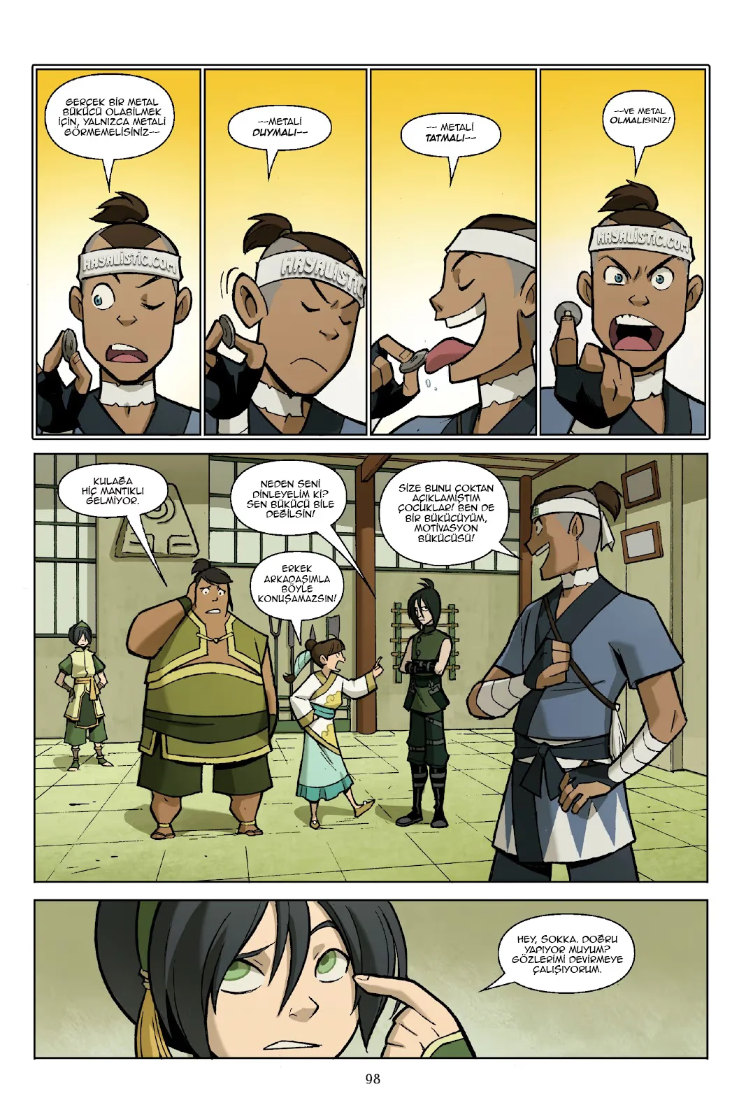 Avatar: The Last Airbender - The Promise - Bölüm 1 - Sayfa 100