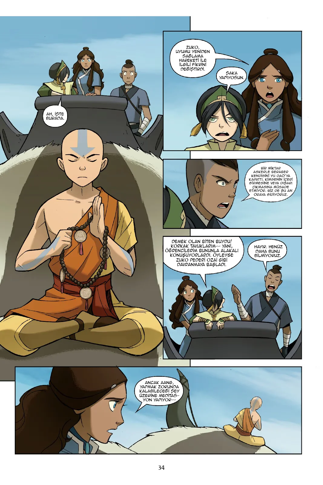 Avatar: The Last Airbender - The Promise - Bölüm 1 - Sayfa 36