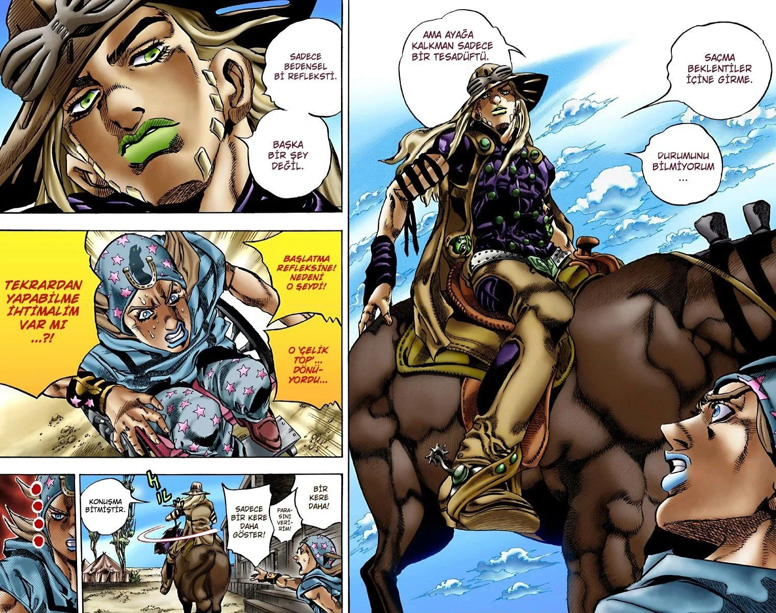 JoJo's Bizarre Adventure Part 7: Steel Ball Run - Bölüm 3 - Sayfa 25
