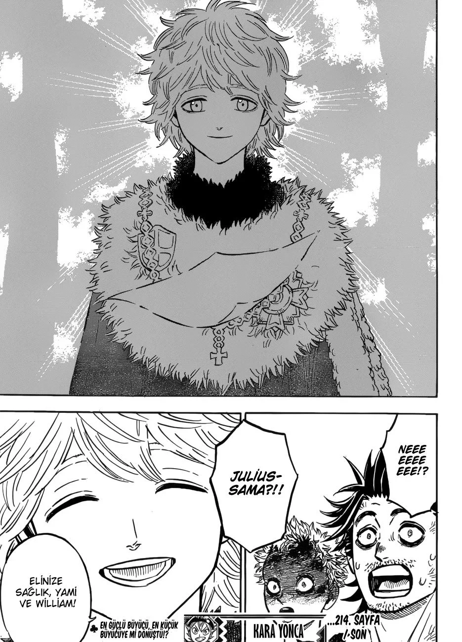 Black Clover - Bölüm 214 - Sayfa 16