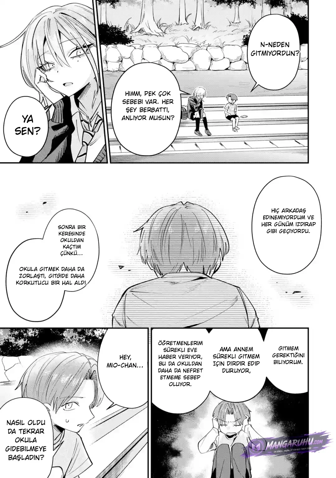 Haimiya-Senpai is Scary But Cute - Bölüm 30 - Sayfa 13
