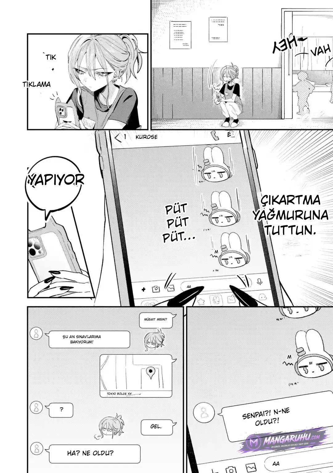 Haimiya-Senpai is Scary But Cute - Bölüm 28 - Sayfa 8