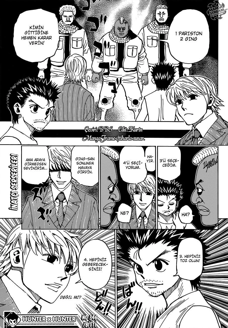 Hunter x Hunter - Bölüm 346 - Sayfa 19