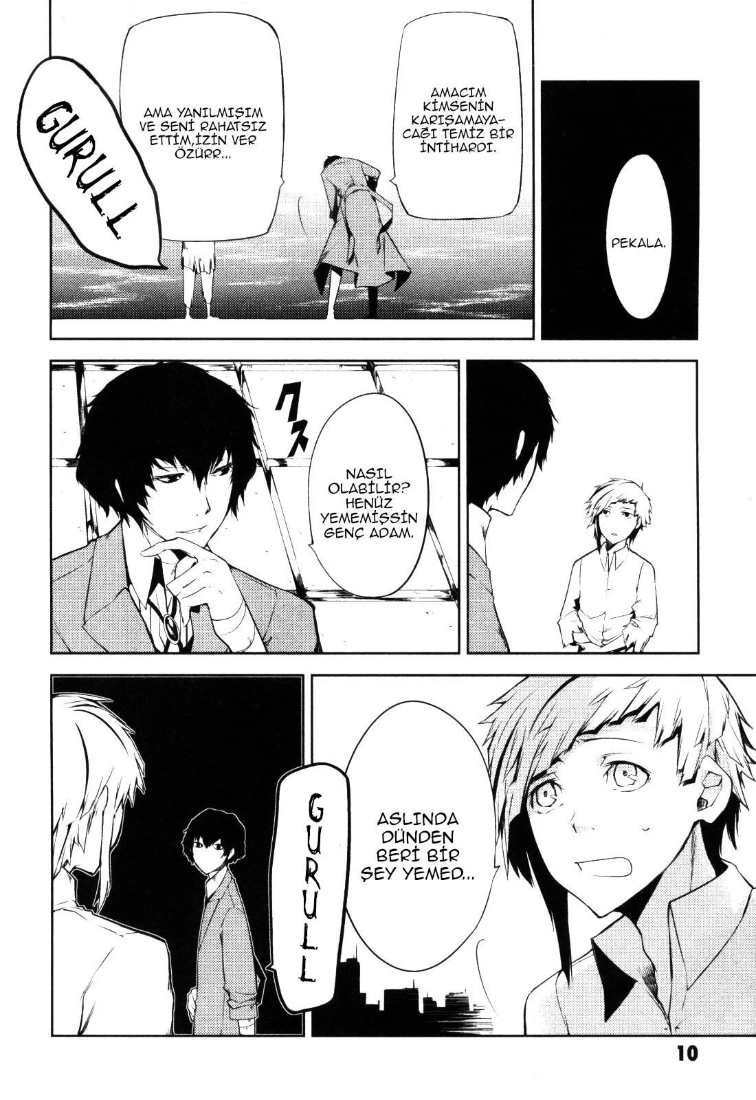 Bungou Stray Dogs - Bölüm 1 - Sayfa 10