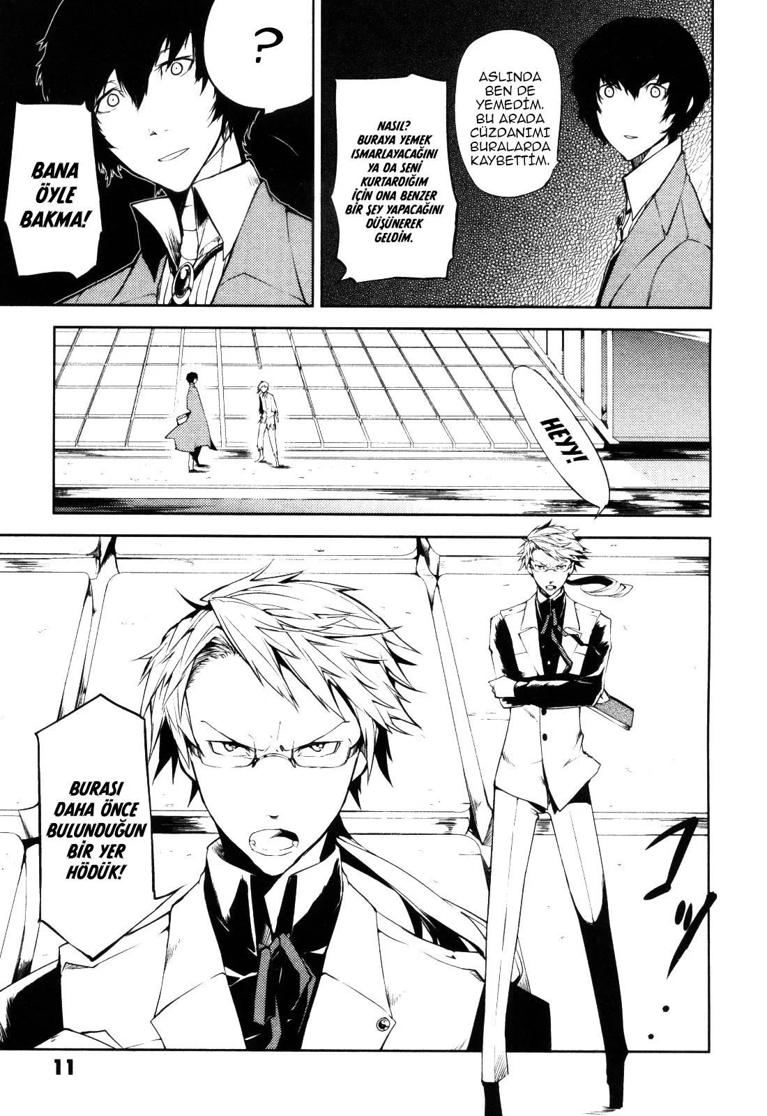 Bungou Stray Dogs - Bölüm 1 - Sayfa 11