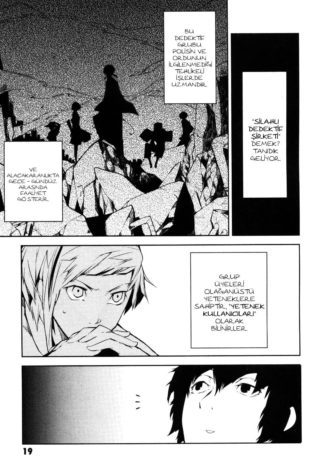 Bungou Stray Dogs - Bölüm 1 - Sayfa 19