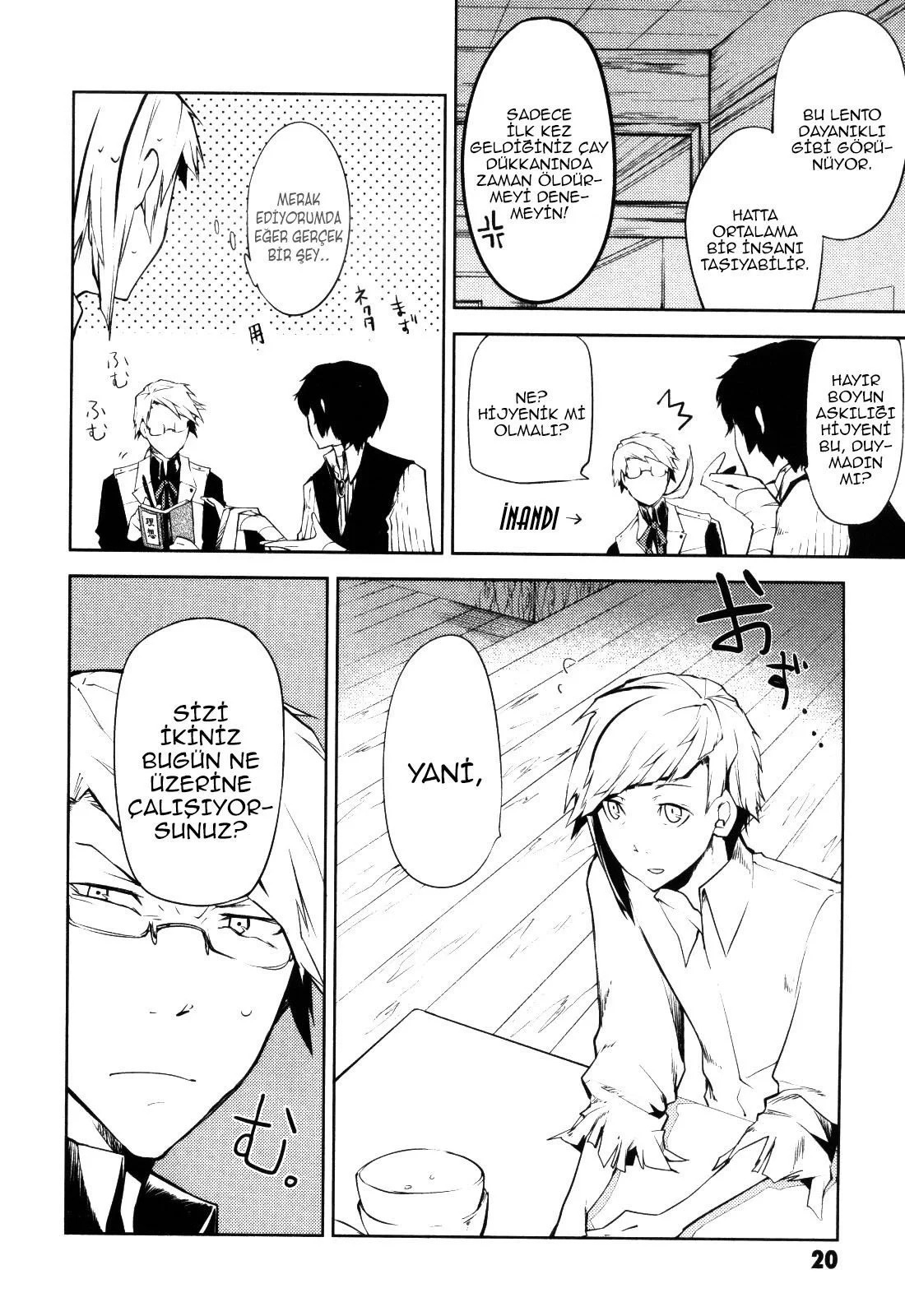 Bungou Stray Dogs - Bölüm 1 - Sayfa 20