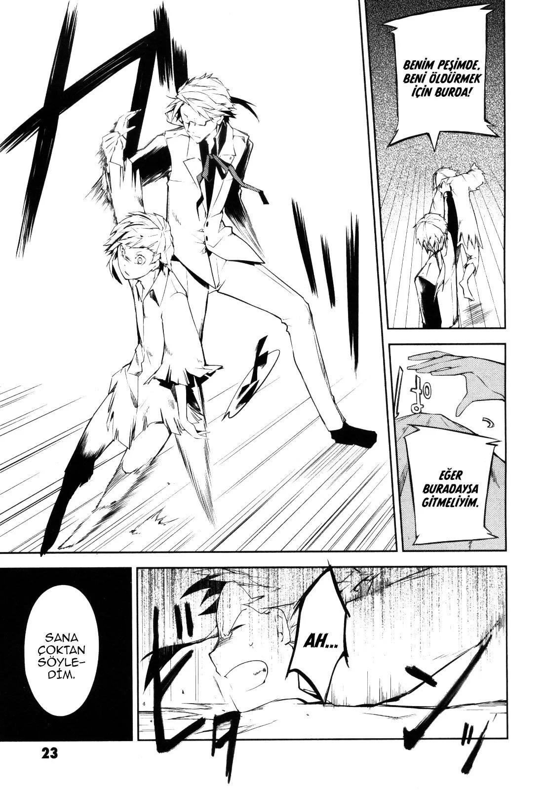 Bungou Stray Dogs - Bölüm 1 - Sayfa 23