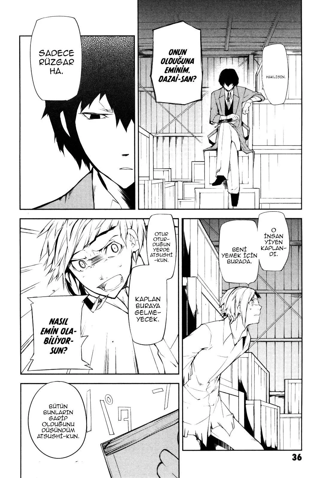 Bungou Stray Dogs - Bölüm 1 - Sayfa 36
