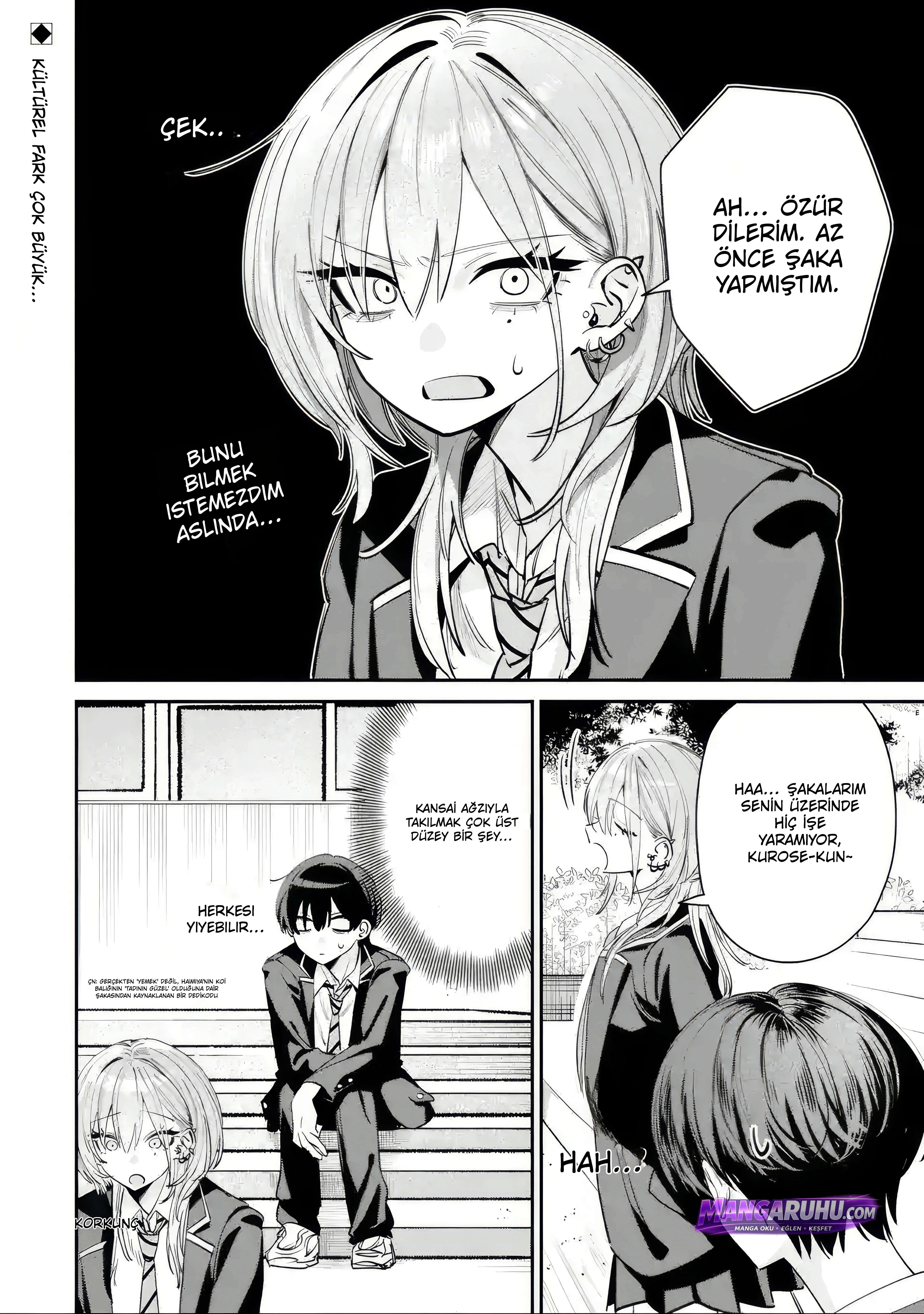 Haimiya-Senpai is Scary But Cute - Bölüm 8.5 - Sayfa 4