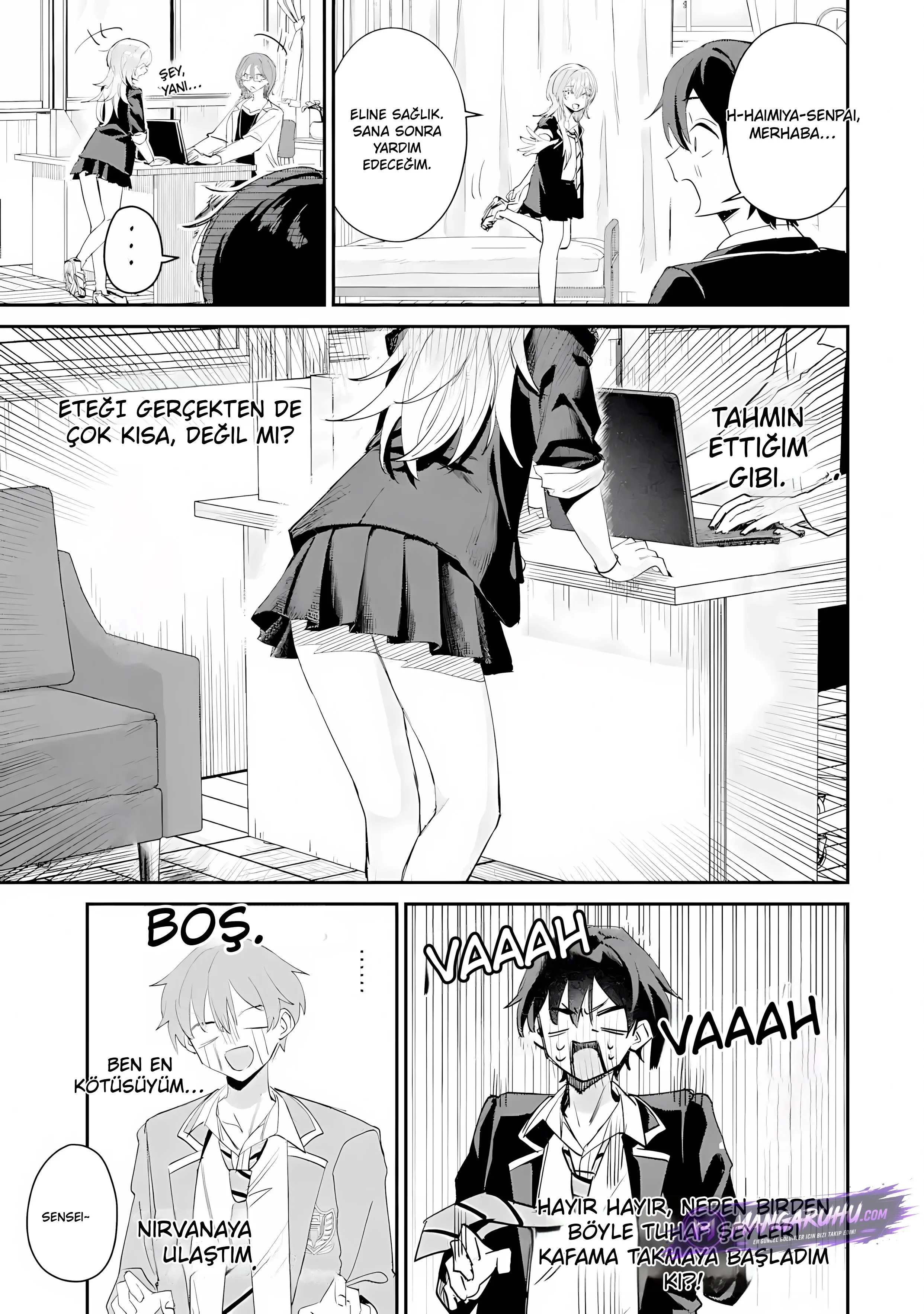 Haimiya-Senpai is Scary But Cute - Bölüm 19 - Sayfa 5