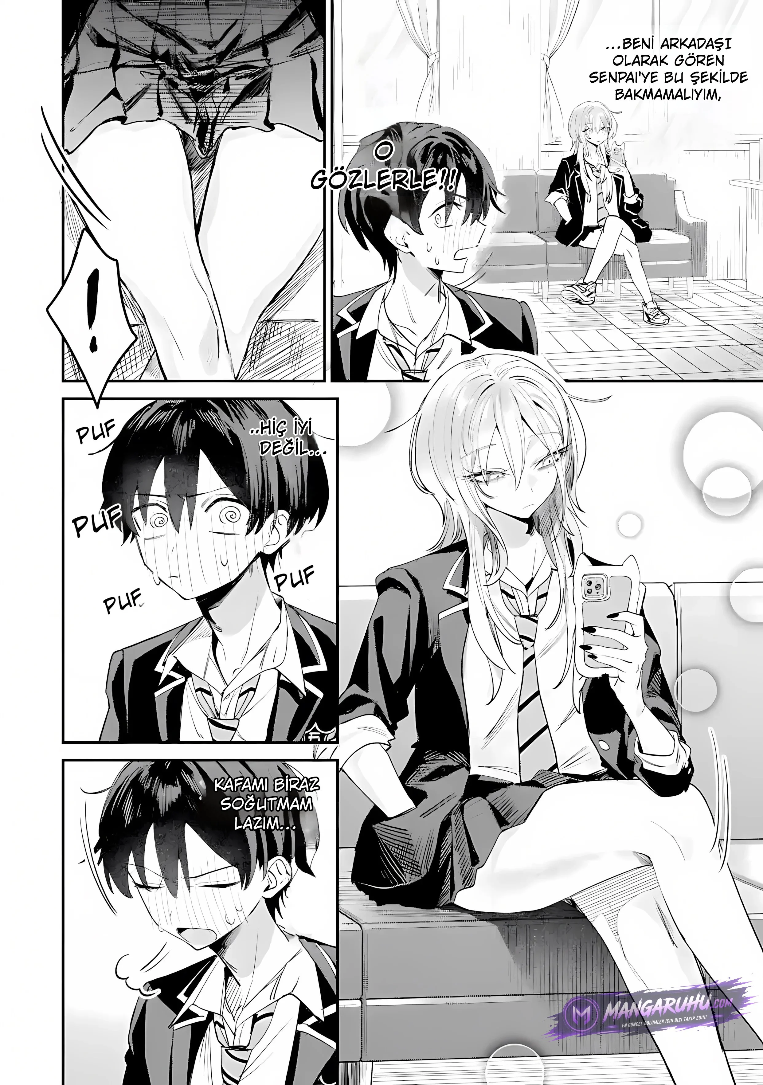 Haimiya-Senpai is Scary But Cute - Bölüm 19 - Sayfa 8