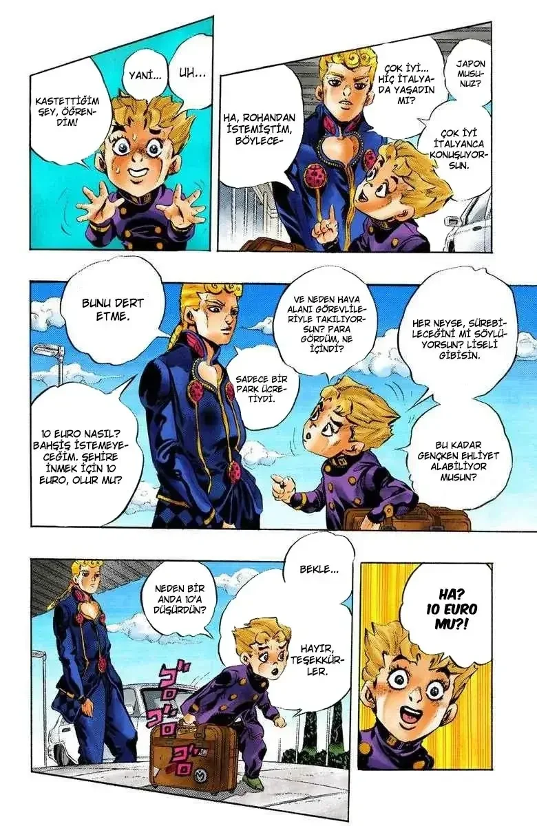 JoJo's Bizarre Adventure Part 5: Golden Wind - Bölüm 1 - Sayfa 10