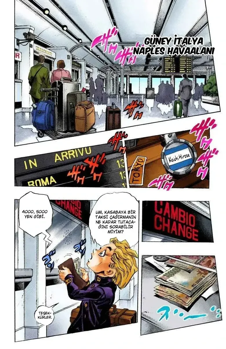JoJo's Bizarre Adventure Part 5: Golden Wind - Bölüm 1 - Sayfa 4