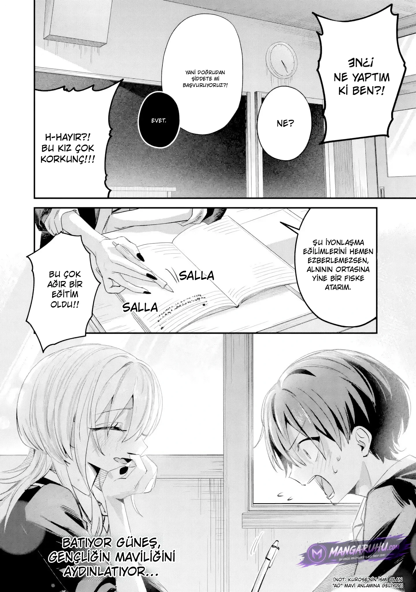 Haimiya-Senpai is Scary But Cute - Bölüm 23 - Sayfa 14